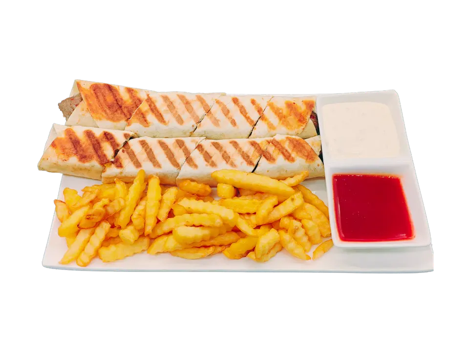 Adana Meat & Cheese Wrap (2 pc)